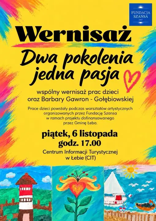 Łeba: wernisaż „Dwa pokolenia, jedna pasja” już 6 listopada