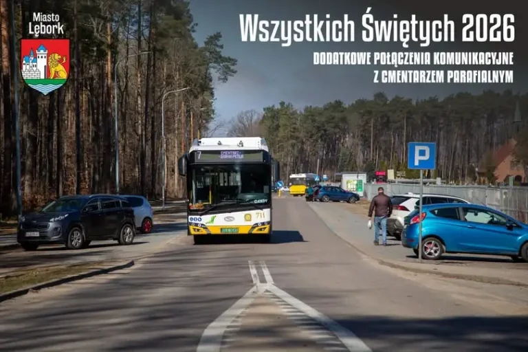 Wszystkich Świętych w Lęborku: dodatkowe autobusy na cmentarz